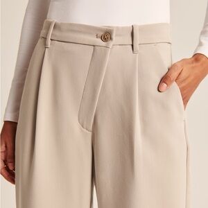Abercrombie Tailored Relaxed Straight Pants